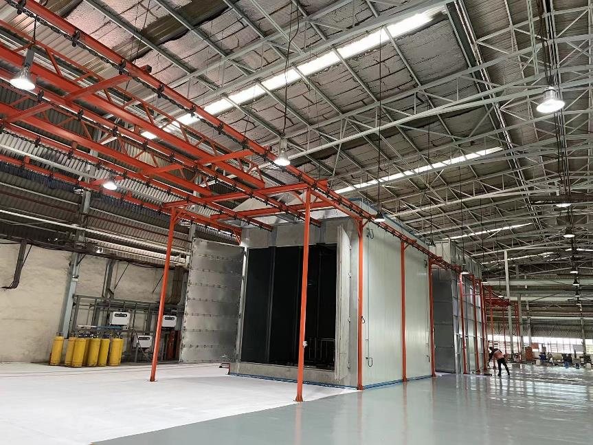Automated coating line at ACE Malaysia