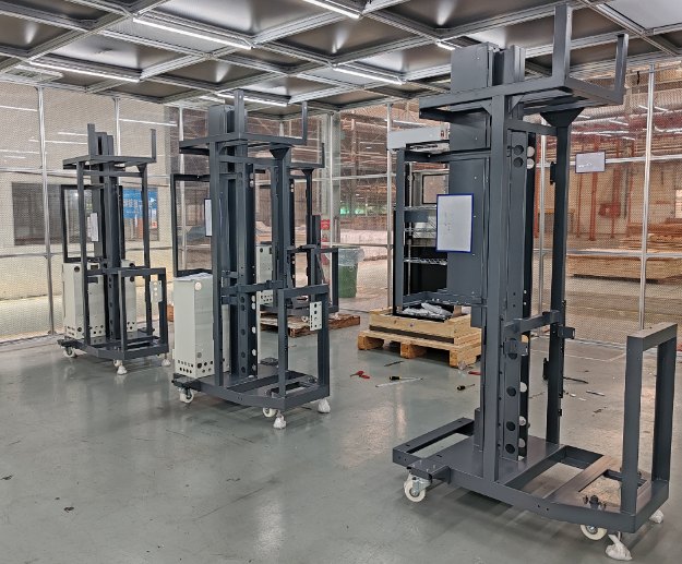 Welded equipment frames fabricated at ACE Malaysia